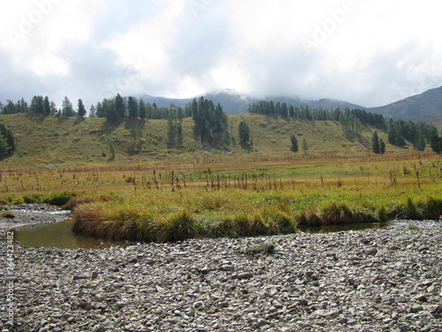 lake in the mountains