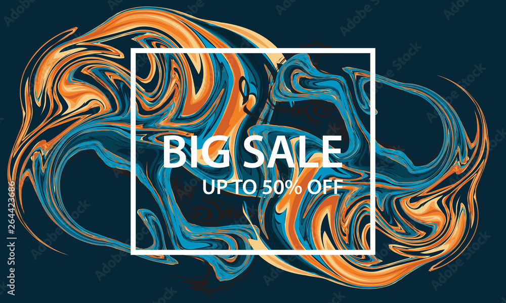 big sale background vector design