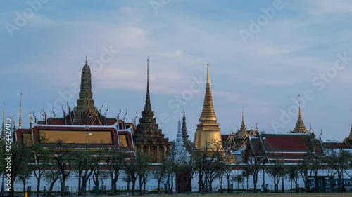 Wallpaper Mural Wat Phra Kaeo , Temple of the Emerald Buddha, Bangkok, Thailand, Lockdown. Torontodigital.ca