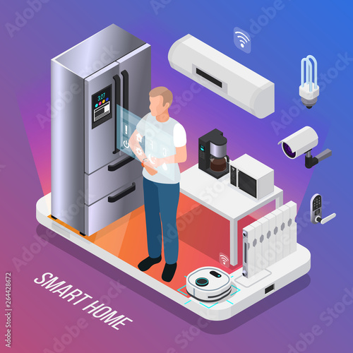 IOT Isometric Composition 