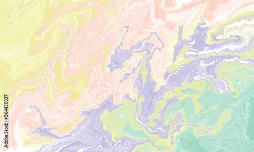 Illustration of digital marbling   Abstract background