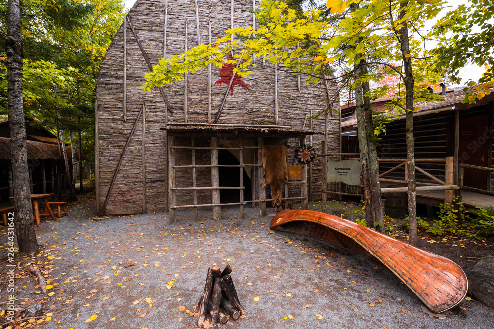 Fototapeta premium Wendeke native historical village
