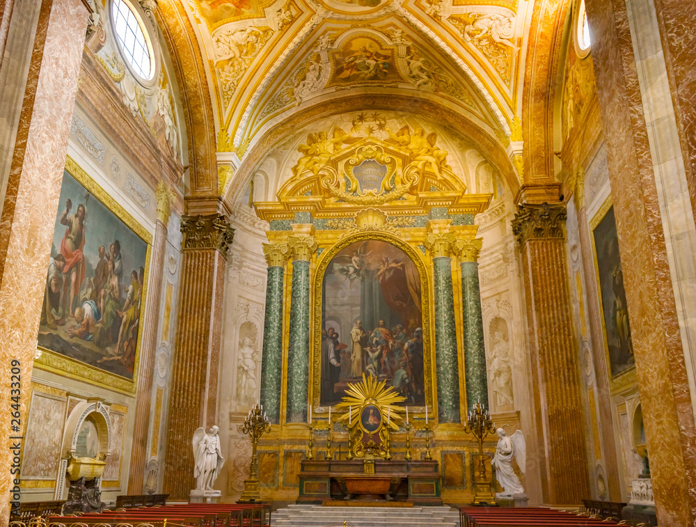 Chapel Basilica Saint Mary Angels and Martyrs Rome Italy