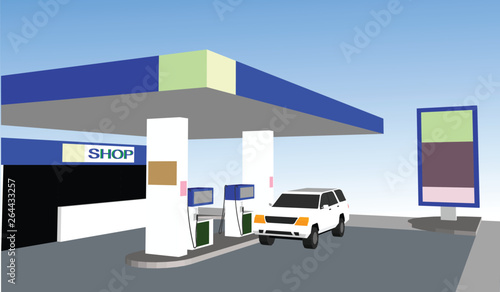  Gas station