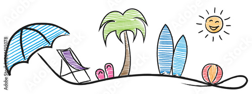 Sommerurlaub Logo