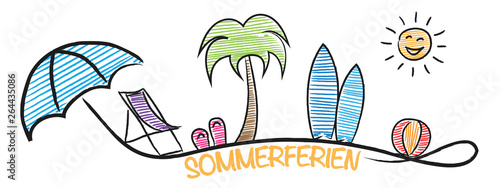 Sommerferien Logo