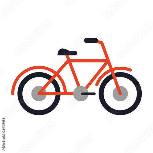 Bicycle Sport Vehicle Isolated flat
