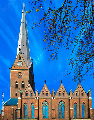 germany,hambourg: saint peter's church