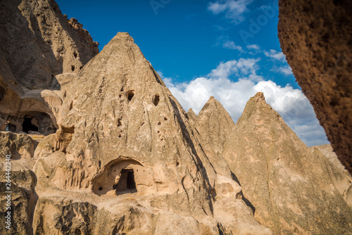Cappadocia, Turkey - Valley with rock formations / rock city 
