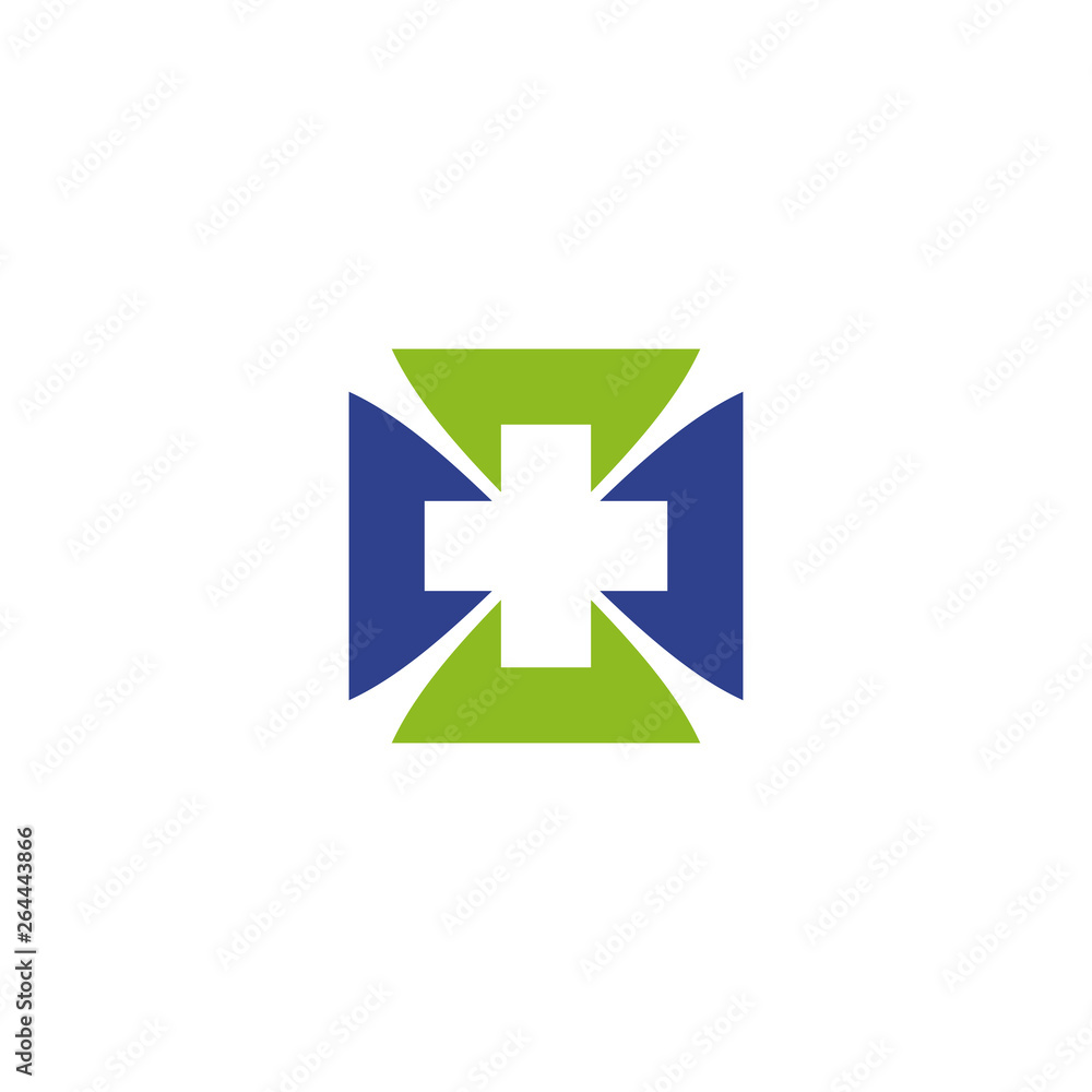 Medical and health care logo design vector template Medical and health care logo design vector template