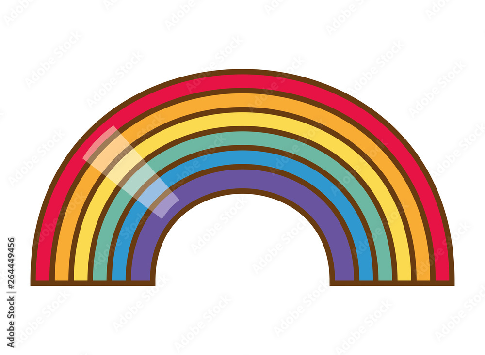 rainbow fantasy icon rainbow fantasy icon
