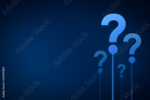 Question mark concept