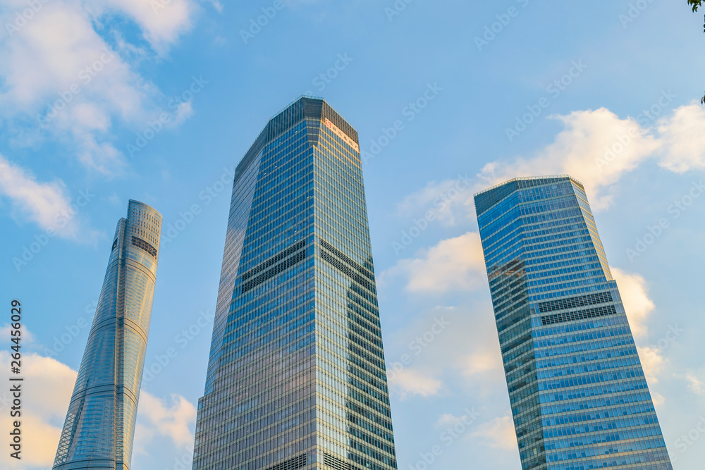 Modern Tower Buildings, Shanghai, China
