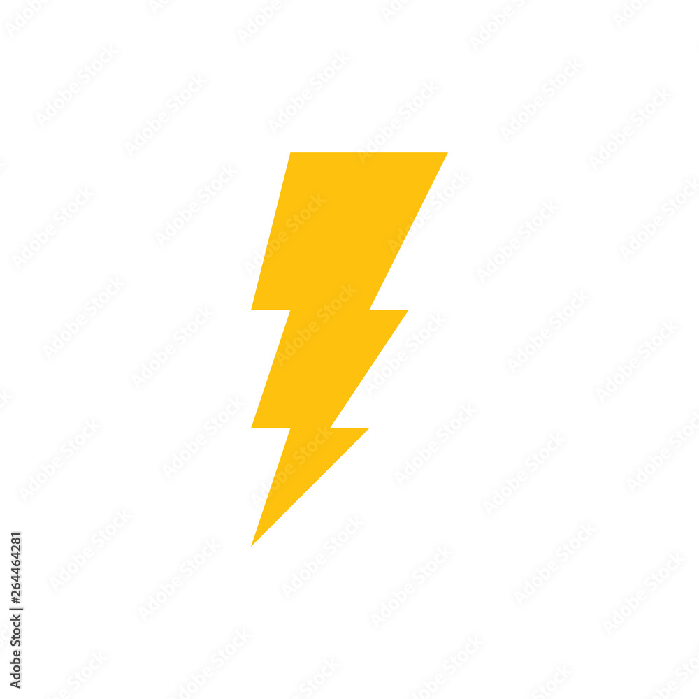 Lightning vector icon Lightning vector icon
