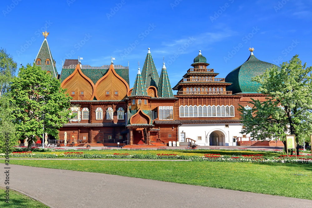 Palace of Tsar Alexei Mikhailovich (restoration) in the Museum-Reserve Kolomenskoye
