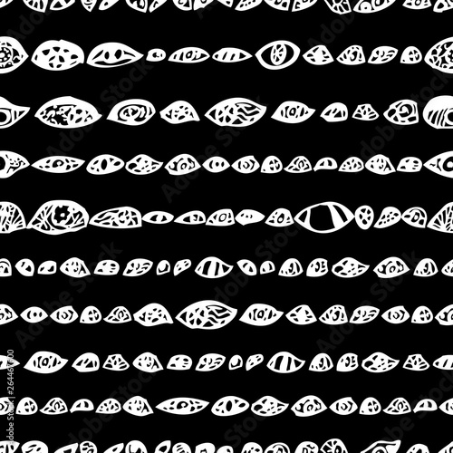 Seamless background of decorative abstract stones