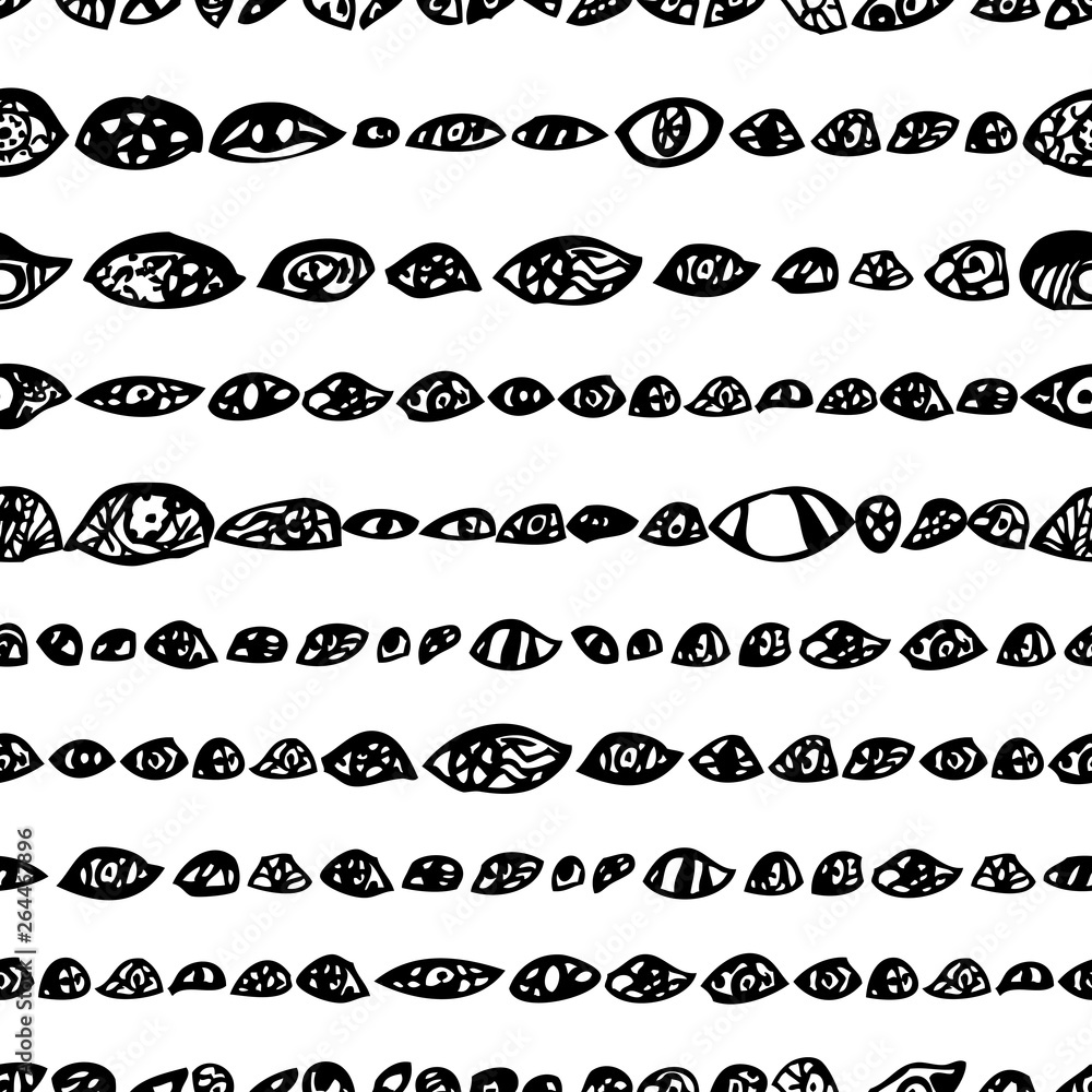 Seamless pattern of decorative abstract stones Seamless pattern of decorative abstract stones