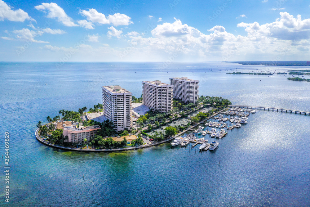 Obraz premium Grove Island, Coral Gables Miami