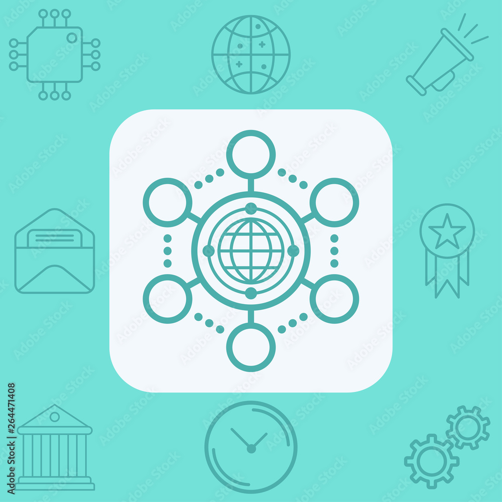 Network vector icon sign symbol Network vector icon sign symbol