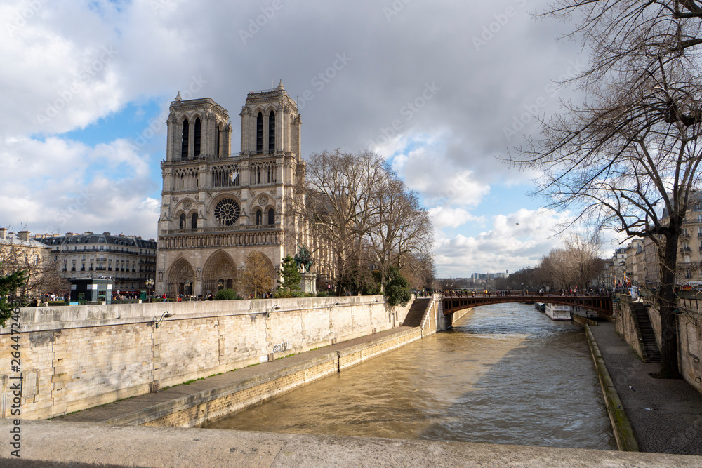 Notre Dame and The Seine