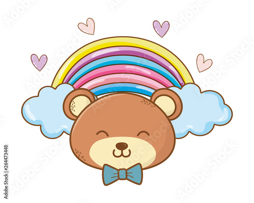 cute baby shower cartoon