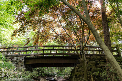 Stone bridge in Hot Springs, Arkansas USA