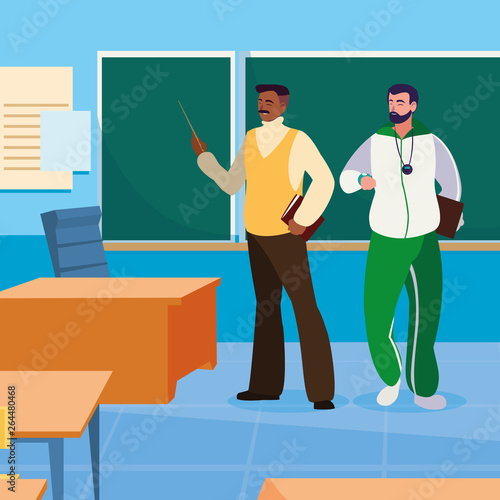 teachers classic and sports in the classroom