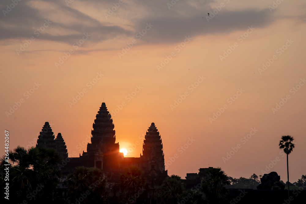 Sunrise at Angkor Wat in Cambodia