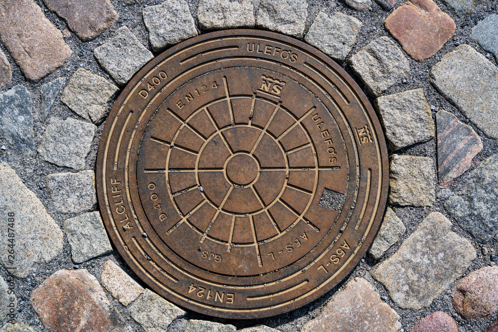 manhole in Sweden