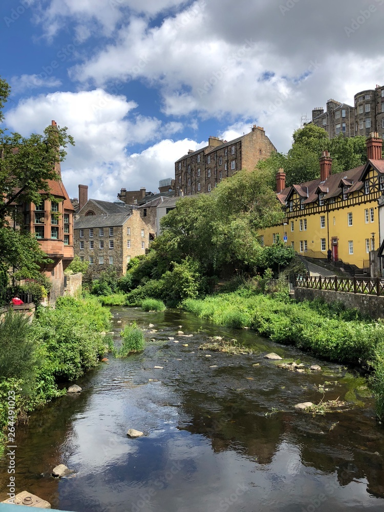 Fototapeta premium Dean Village River View