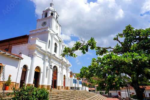 Church of the Mesa de los Santos, Colombia photo
