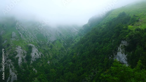 Barranco de Arritzaga, Sierra de Aralar Natural Park, Amezketa, Gipuzkoa, Basque Country, Spain, Europe photo