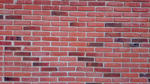 Brick outdoot wall