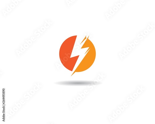 Free Download Thunderbolt logo template - GFXLoad