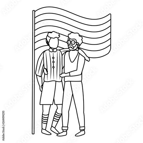 homosexual proud cartoon