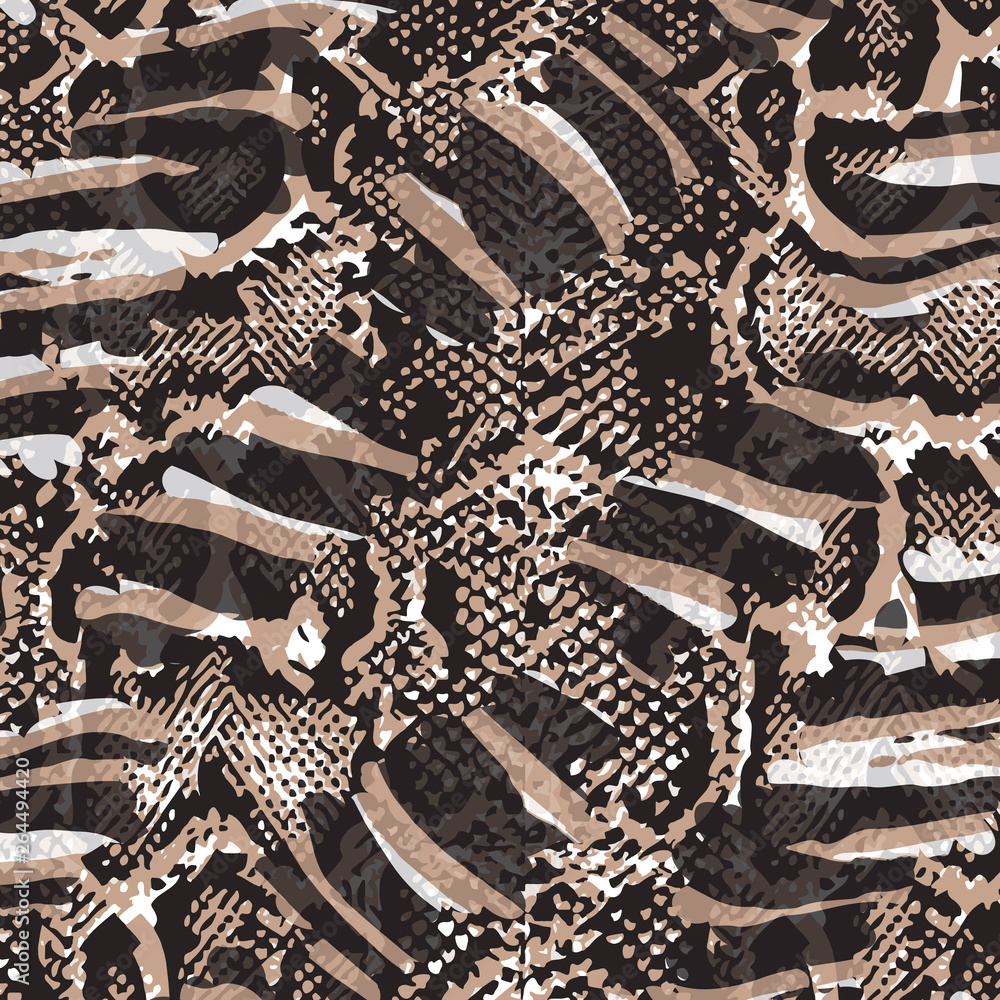 Obraz premium Animal print, leopard texture background