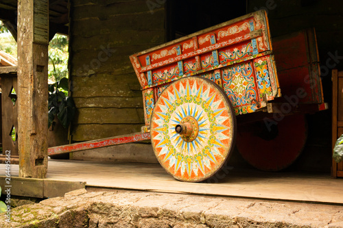 Fotografie Carreta Típica Costa Rica