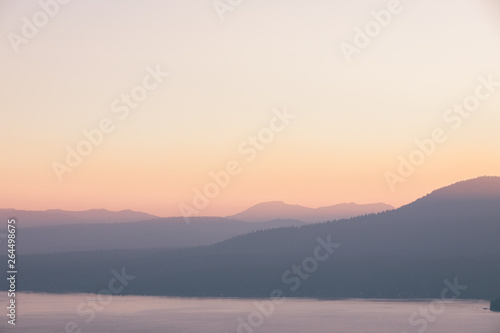hazy color gradient