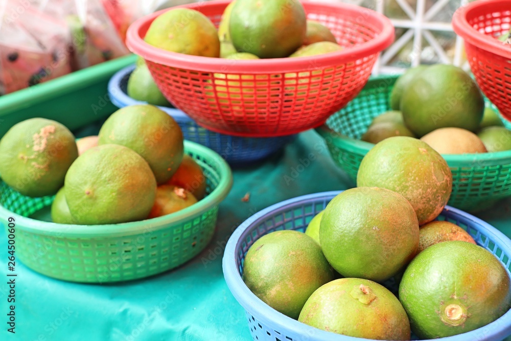 lemons at street food lemons at street food