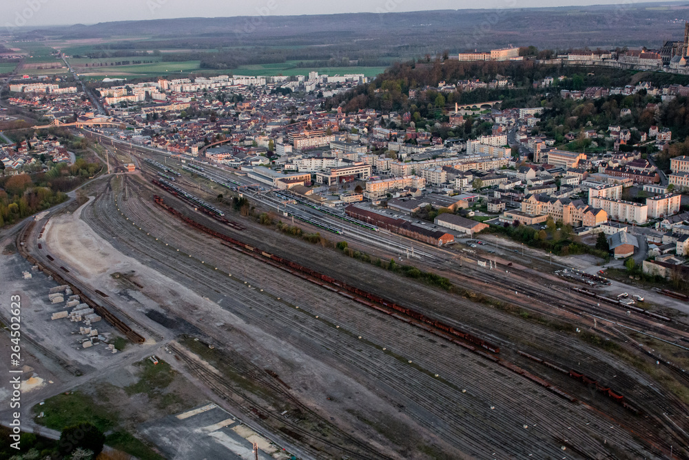 Obraz premium Gare de Laon