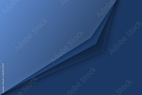 A royal blue colored geometric background with the look of overlapping triangular shaped paper. A shadow effect under each layer creates a 3D look and a gradient overlay adds some texture.