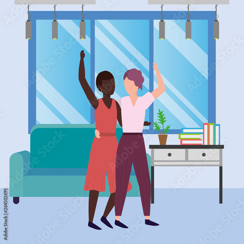 causal people cartoon