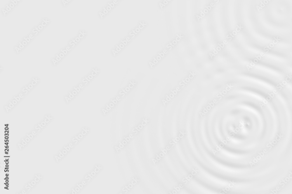 Abstract soft background, texture of white water ring or white milk surface Abstract soft background, texture of white water ring or white milk surface