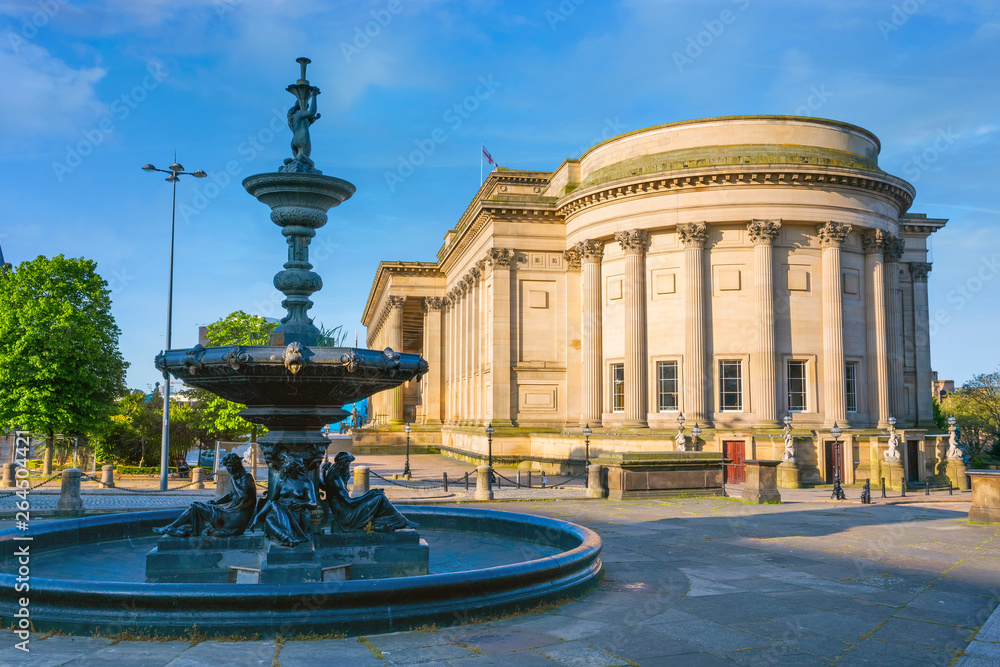 St George's Hall in Liverpool, UK