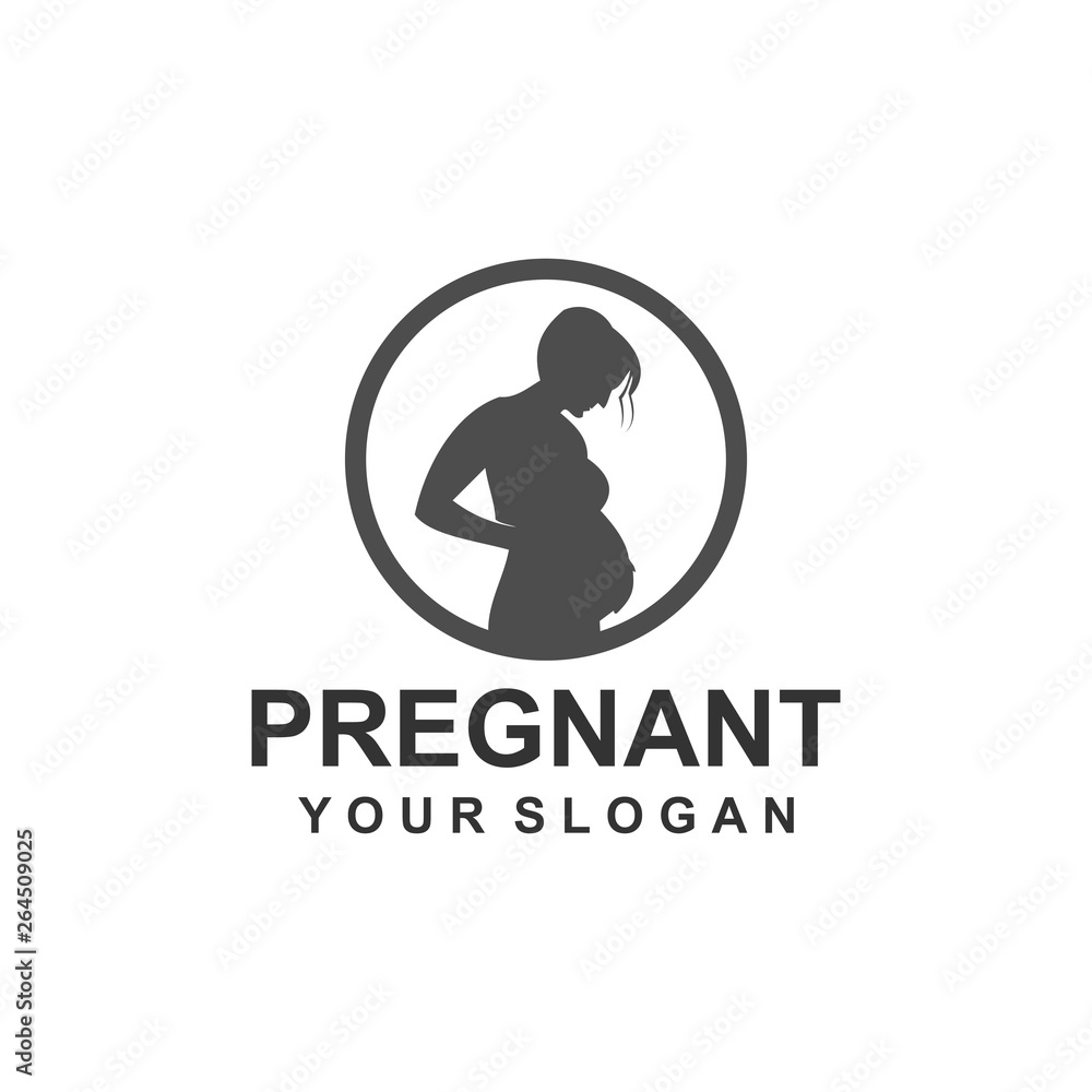 PREGNANT LOGO TEMPLATE