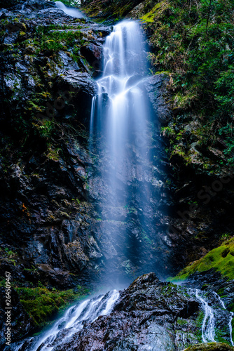 森を抜けた先の滝 -雨乞の滝(徳島)-