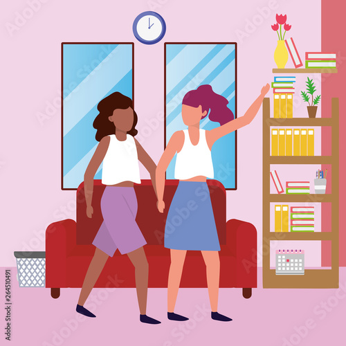 causal people cartoon