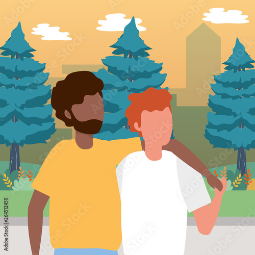 causal people cartoon