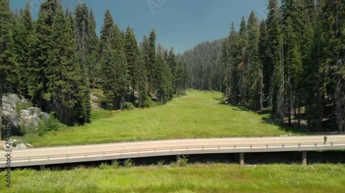 Wallpaper Mural Aerial views of Sequoia National Park in California. Torontodigital.ca