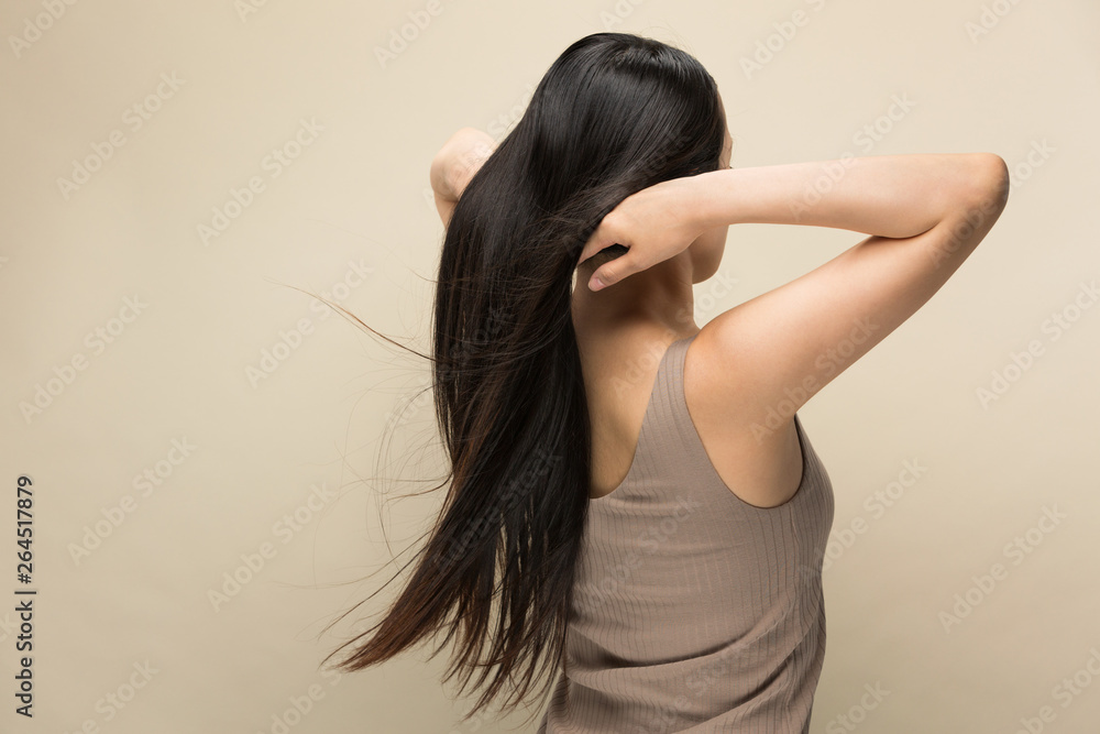躍動感ある髪 躍動感ある髪